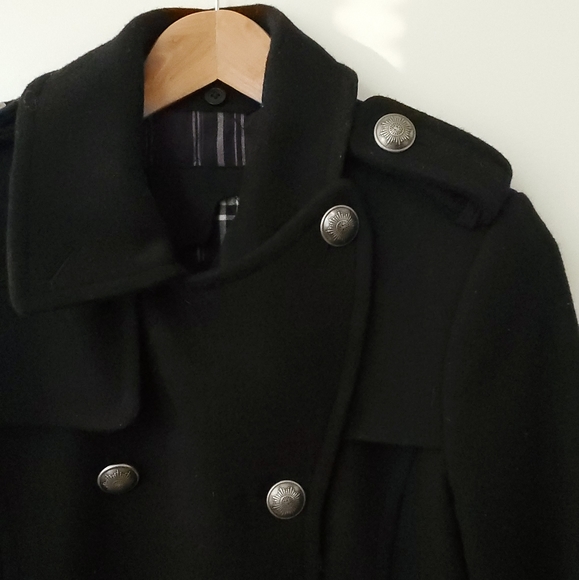 Community Aritzia Black Wool Coat XS - Picture 3 of 14